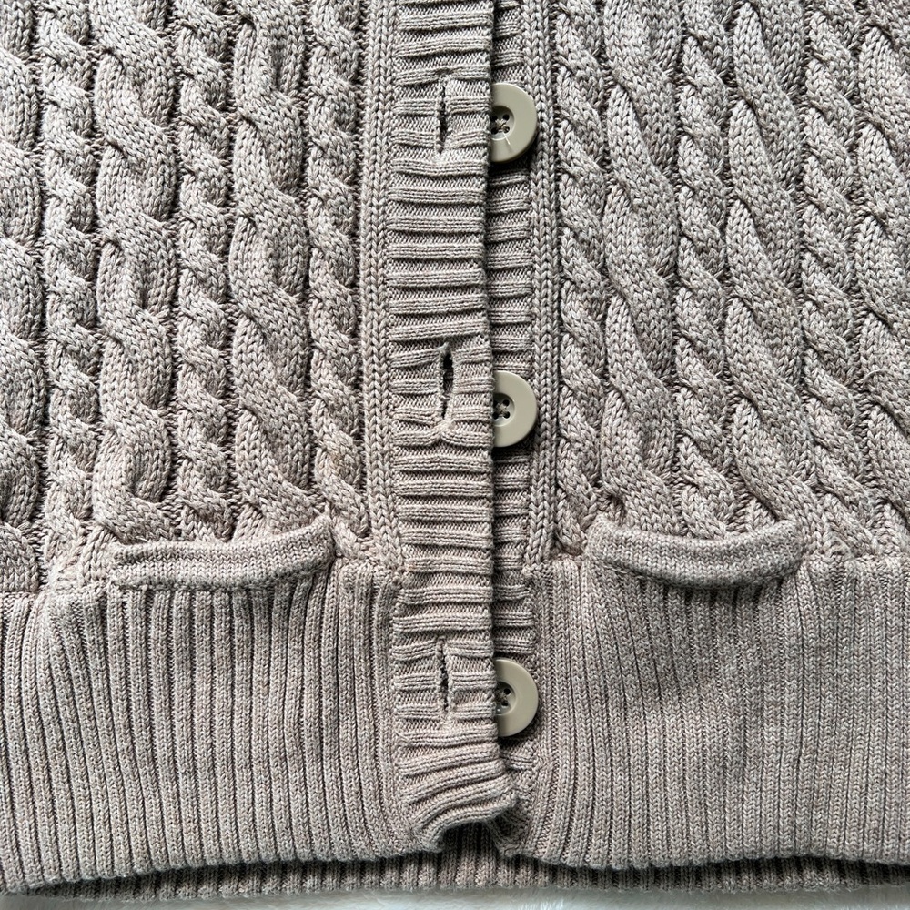 American Eagle Outfitter Medium Fitted Knitted 3/4 sleeve Cardigan